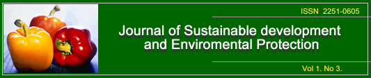 Journal of Sustainable Development and Environmental Protection (Vol 1, No 3).